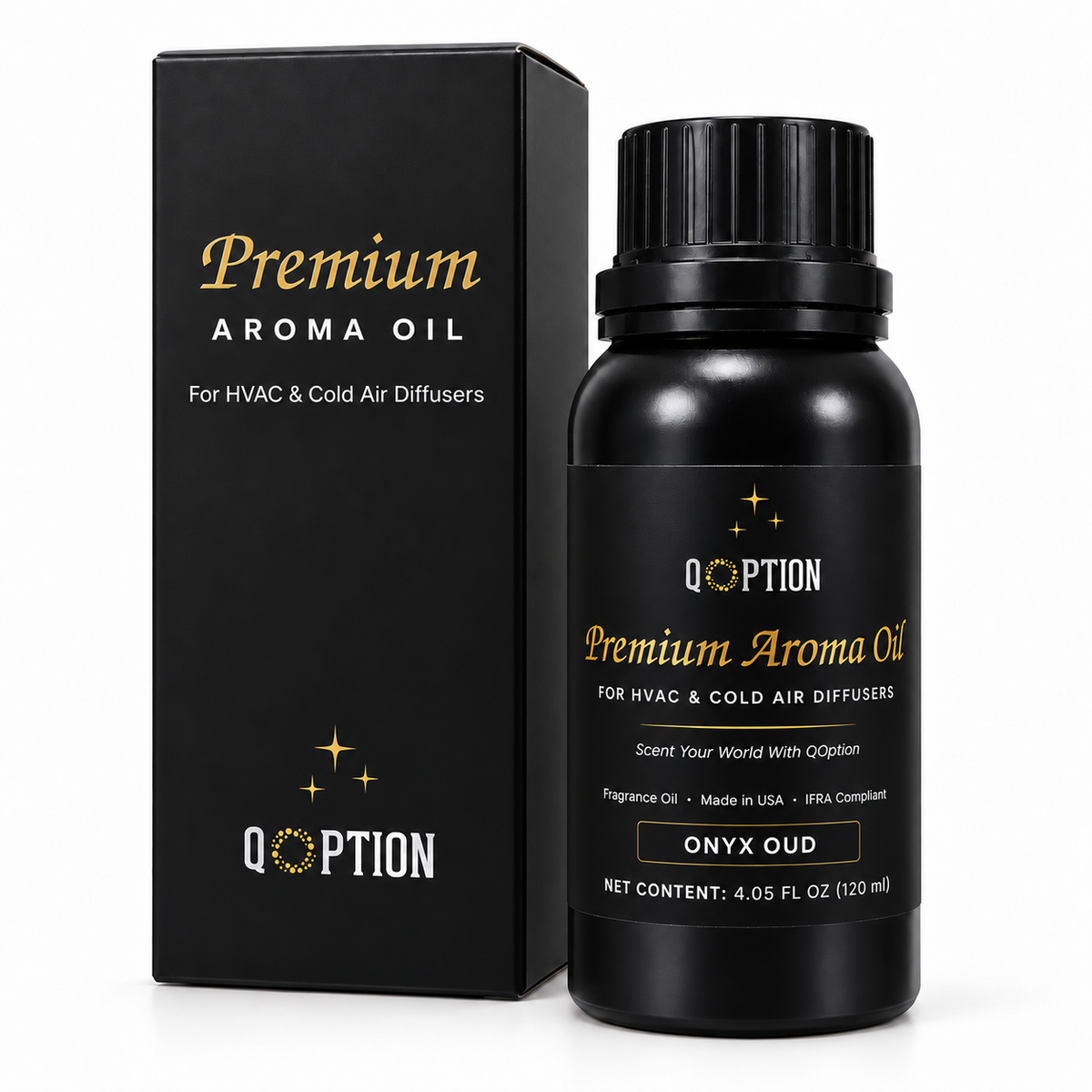 Onyx Oud hotel-inspired fragrance oil by QOption Essence - view 3