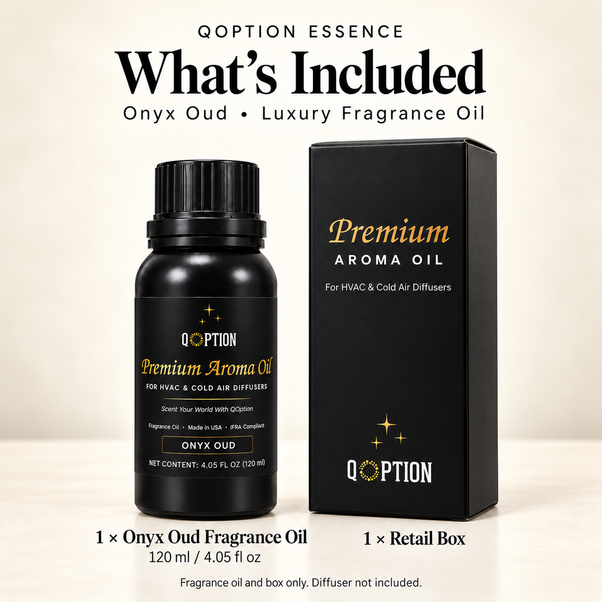 Onyx Oud hotel-inspired fragrance oil by QOption Essence - view 6