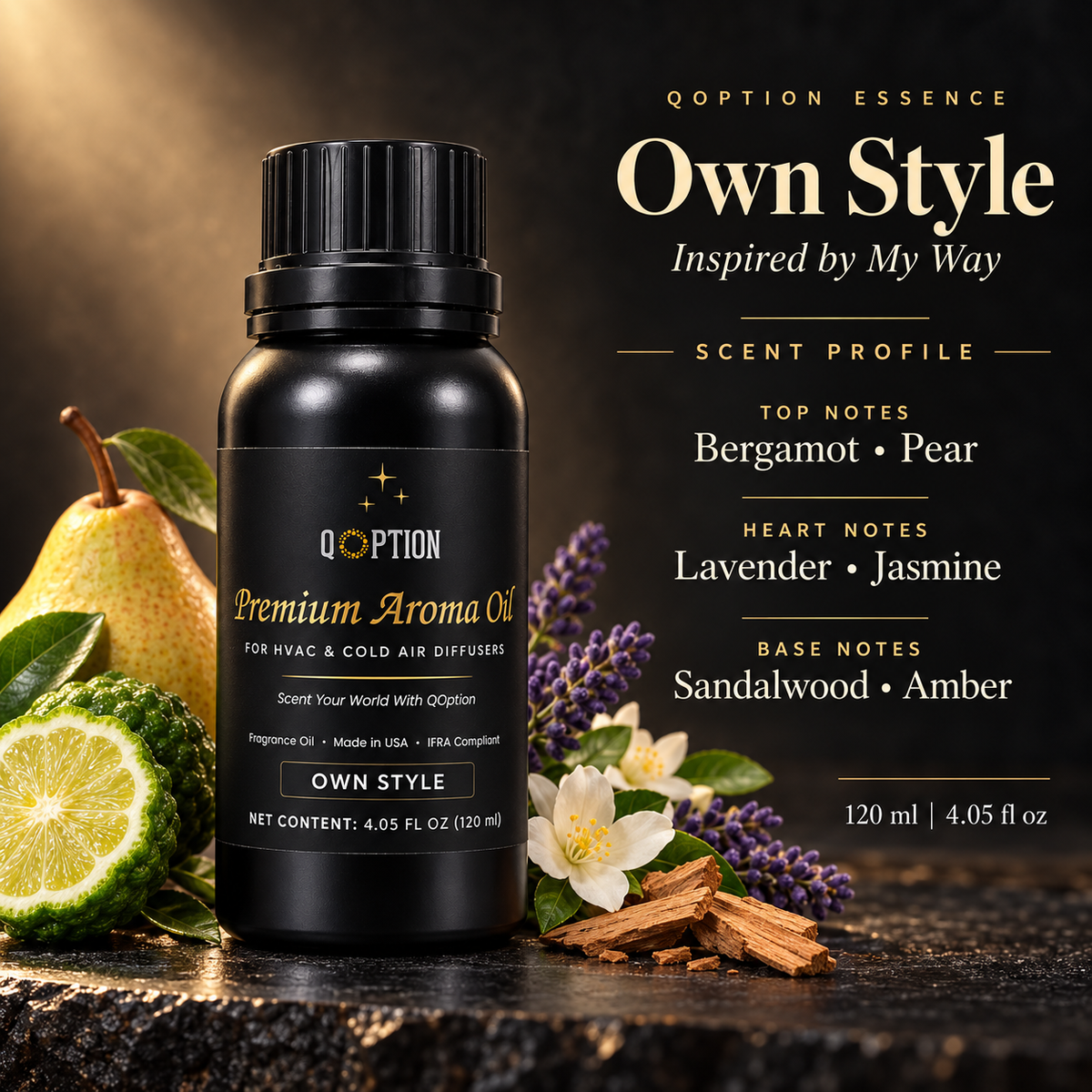 QPD10 Smart Diffuser Kit + 4 oz Fragrance Oil