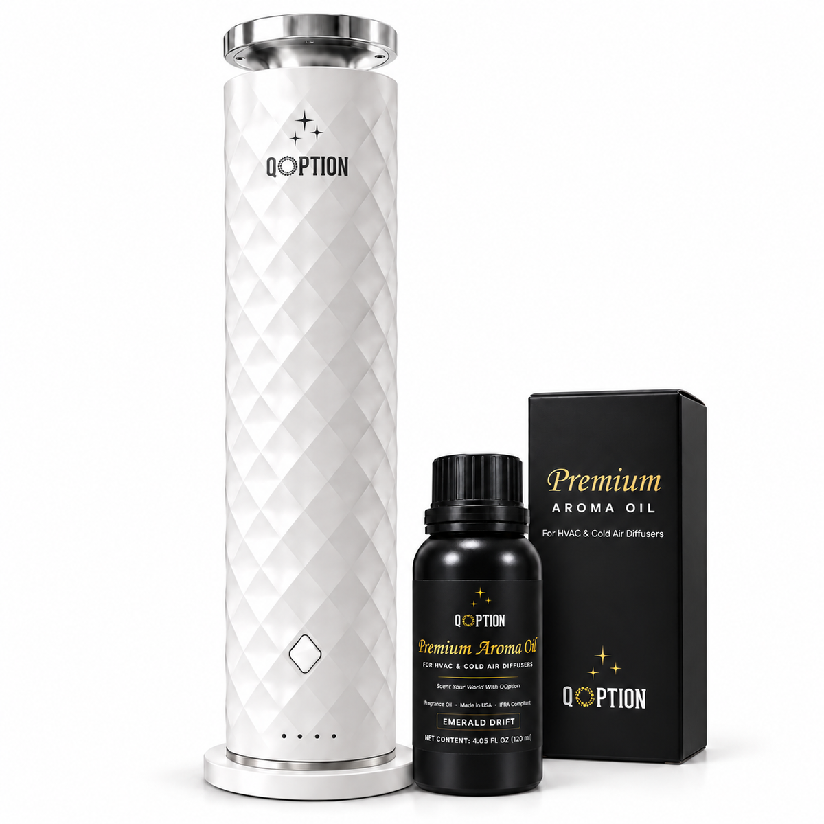 QPD10 Smart Diffuser Kit + 4 oz Fragrance Oil