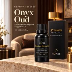 Onyx Oud 4 oz hotel-inspired fragrance oil by QOption Essence