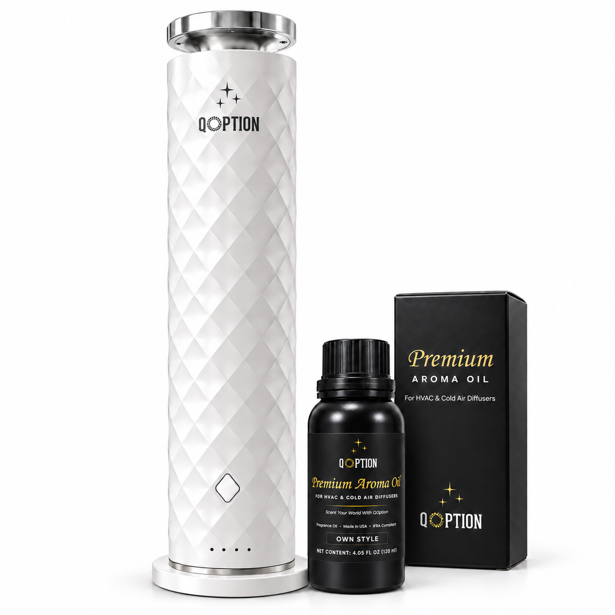QPD10 Smart Diffuser Kit + 4 oz Fragrance Oil