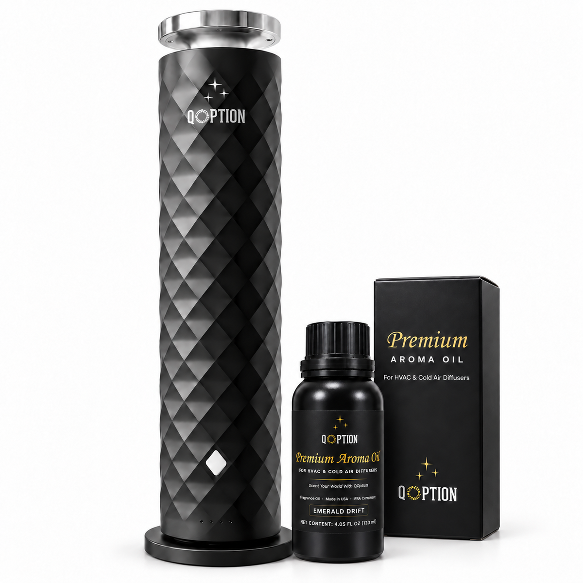 QPD10 Smart Diffuser Kit + 4 oz Fragrance Oil